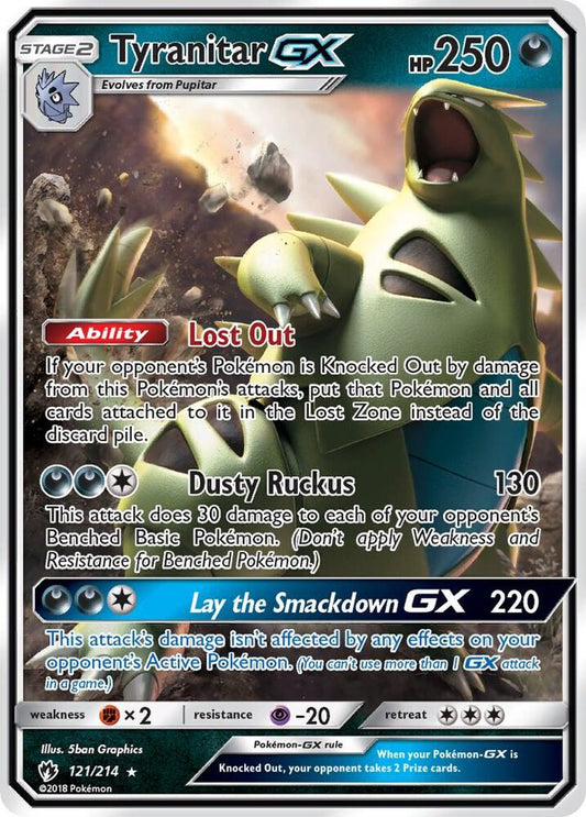 Tyranitar GX - SM - Lost Thunder (SM8)