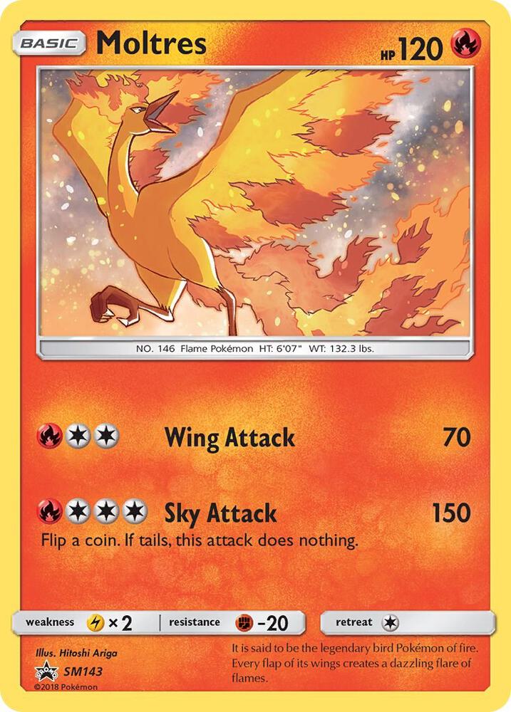Moltres - SM143 - SM Promos (SMP)