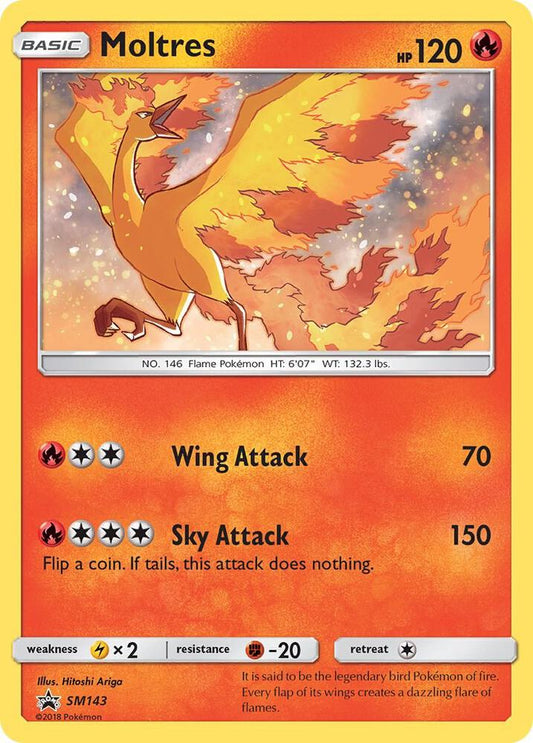 Moltres - SM143 - SM Promos (SMP)
