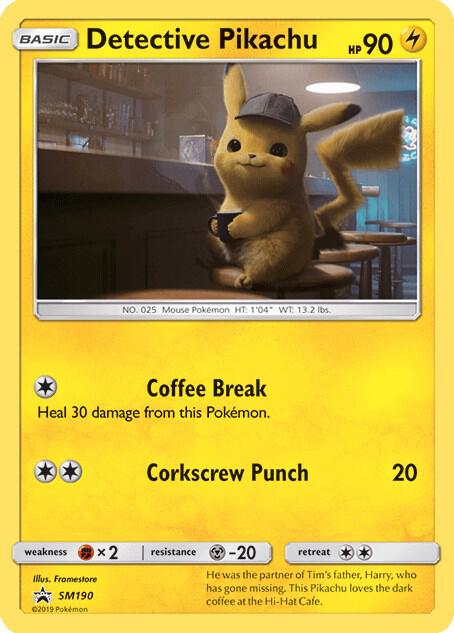 Detective Pikachu - SM190 - SM Promos (SMP) [LP]