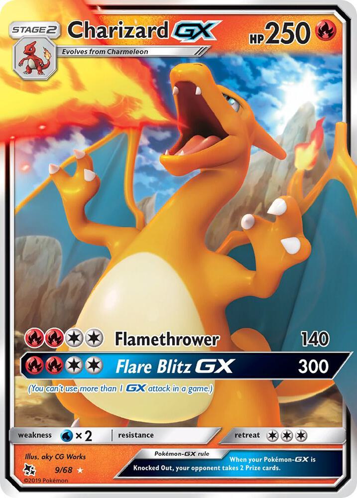 Charizard GX - Hidden Fates (HIF) [DMG]