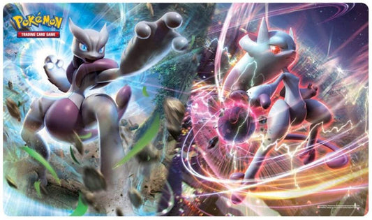 Playmat: Mega Mewtwo X and Mega Mewtwo Y - International Playmat