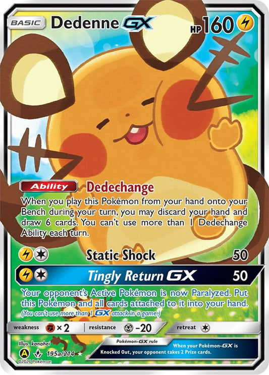 Dedenne GX - 195a/214 - Alternate Art Promos (PR) [LP]