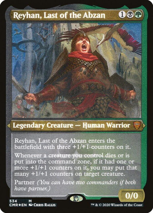 Reyhan, Last of the Abzan (Foil Etched) - Commander Legends (CMR)