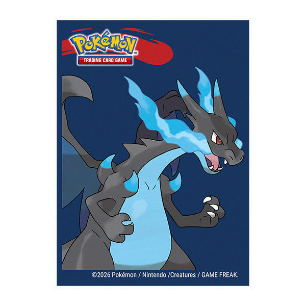 Deck Protectors: Pokemon- Mega Charizard X (65ct)