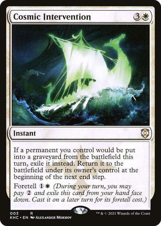 Cosmic Intervention - Commander: Kaldheim (KHC)