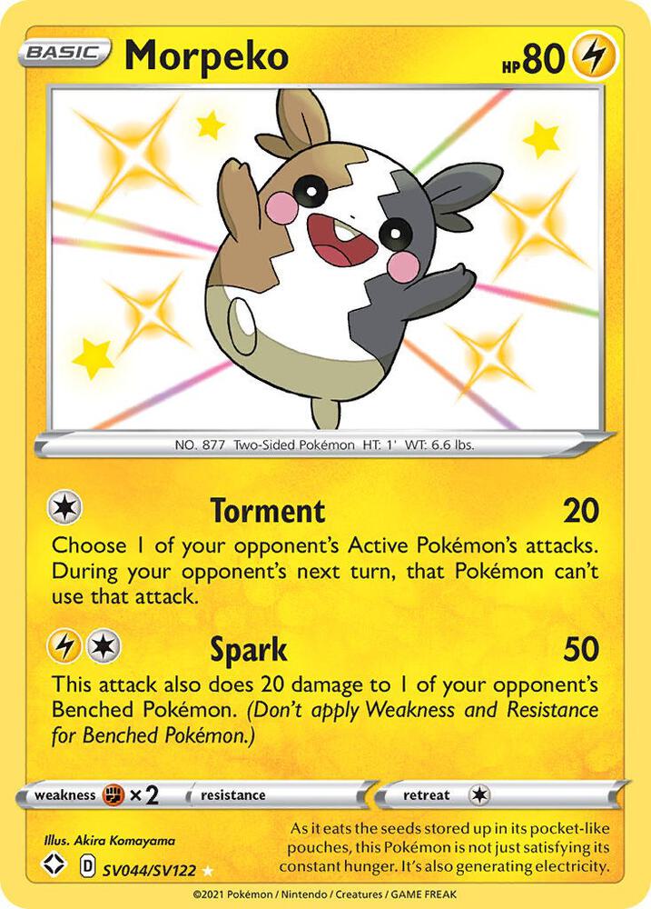 Morpeko - Shining Fates: Shiny Vault (SHFSV)