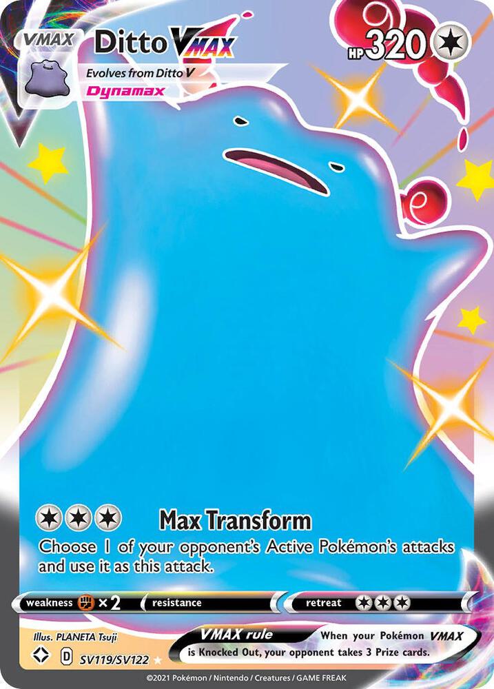 Ditto VMAX - Shining Fates: Shiny Vault (SHFSV)