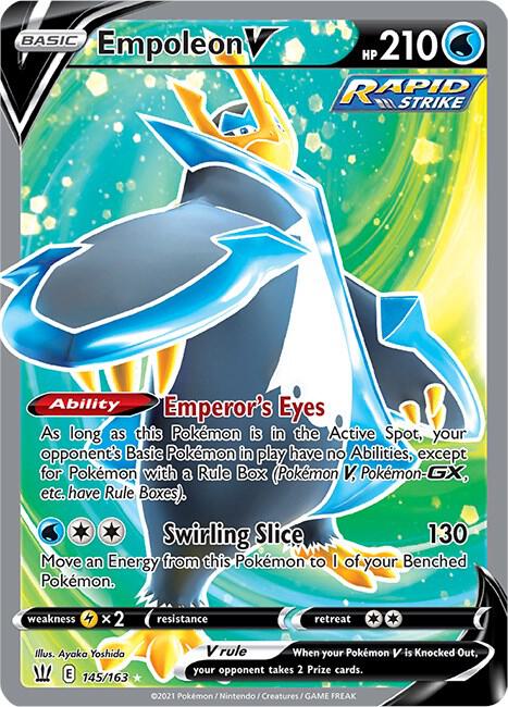 Empoleon V (Full Art) - SWSH05: Battle Styles (SWSH05)