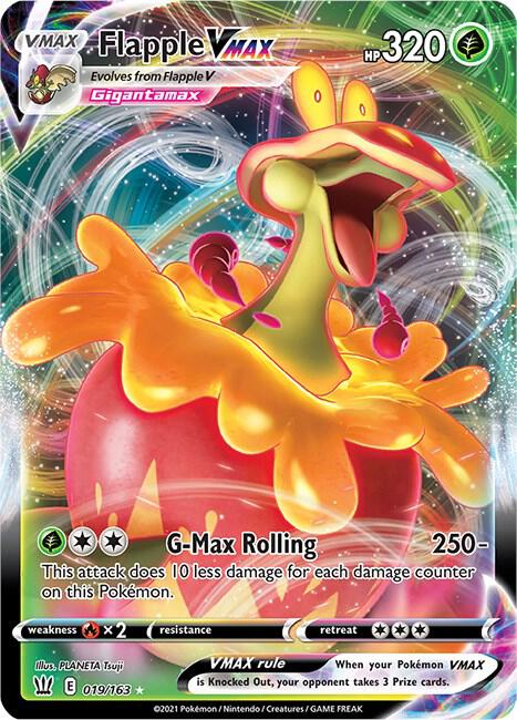 Flapple VMAX - SWSH05: Battle Styles (SWSH05)