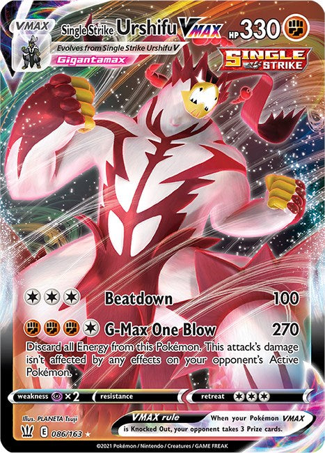 Single Strike Urshifu VMAX [SWSH05 - 086/163]