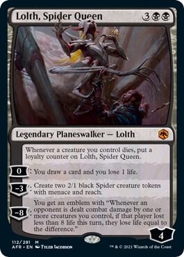 Lolth, Spider Queen - Adventures in the Forgotten Realms (AFR)