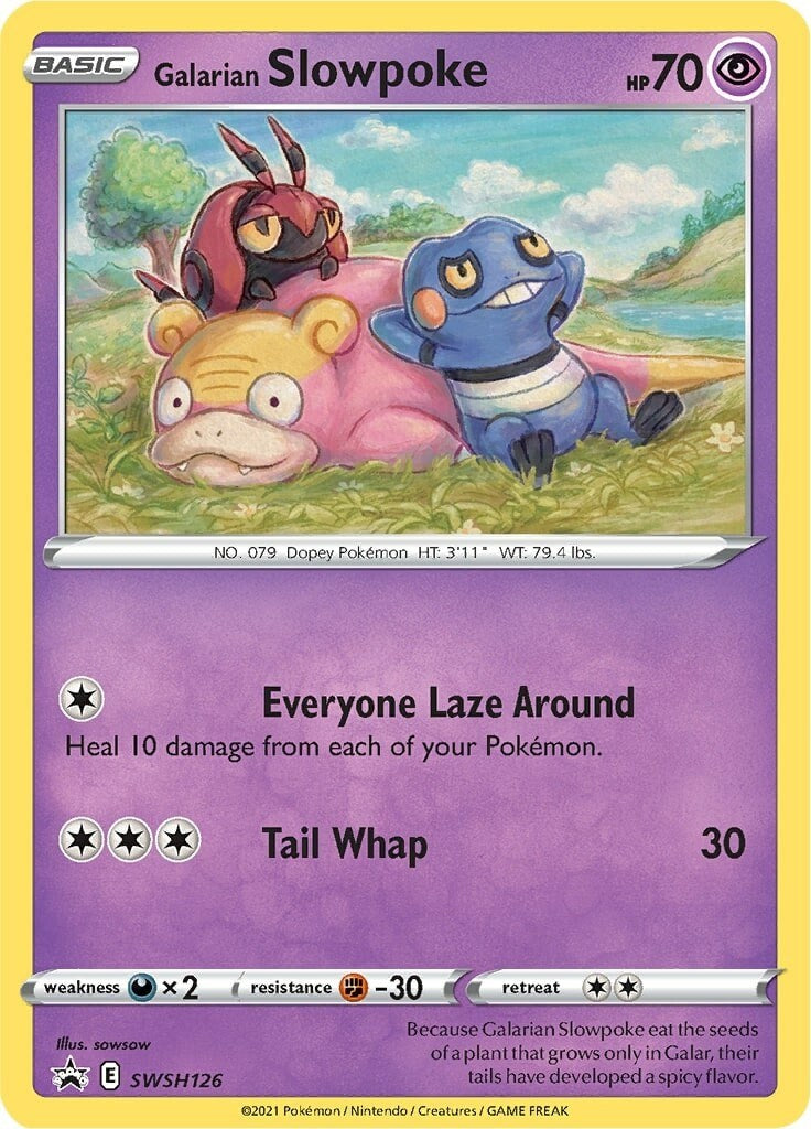 Galarian Slowpoke - SWSH126 [SWSD - SWSH126]