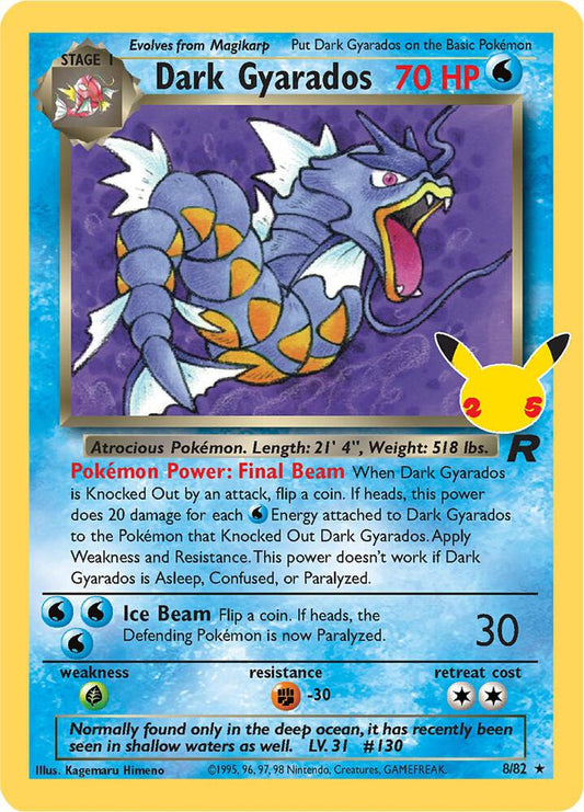 Dark Gyarados - Celebrations: Classic Collection (CCC) [MP]