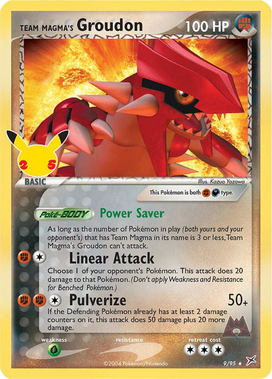 Team Magma's Groudon - Celebrations: Classic Collection (CCC)
