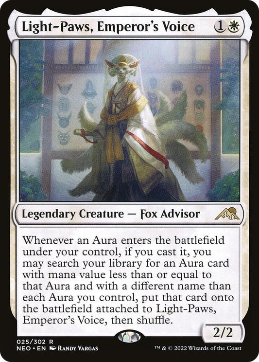 Light-Paws, Emperor's Voice - Kamigawa: Neon Dynasty (NEO)