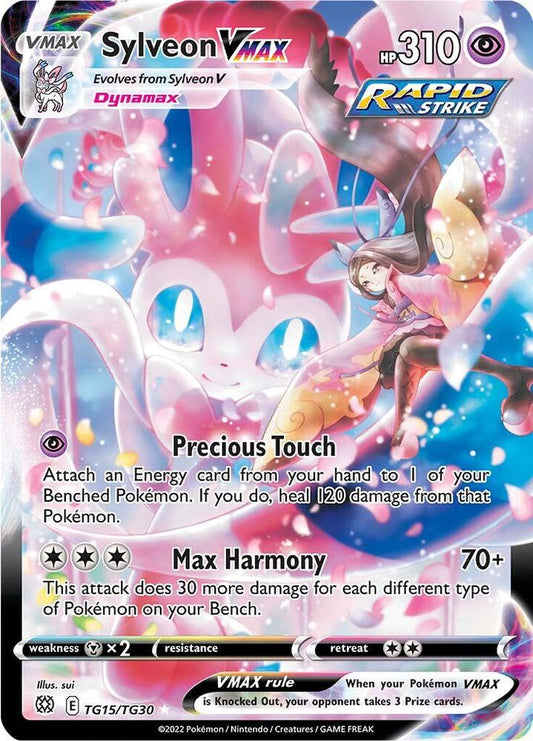 Sylveon VMAX - SWSH09: Brilliant Stars Trainer Gallery (SWSH09:TG)