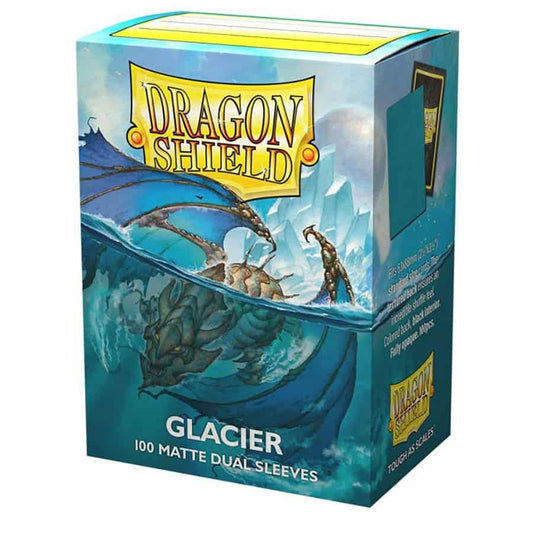 Dragon Shield Dual Matte Standard Sleeves - Glacier (100-Pack)