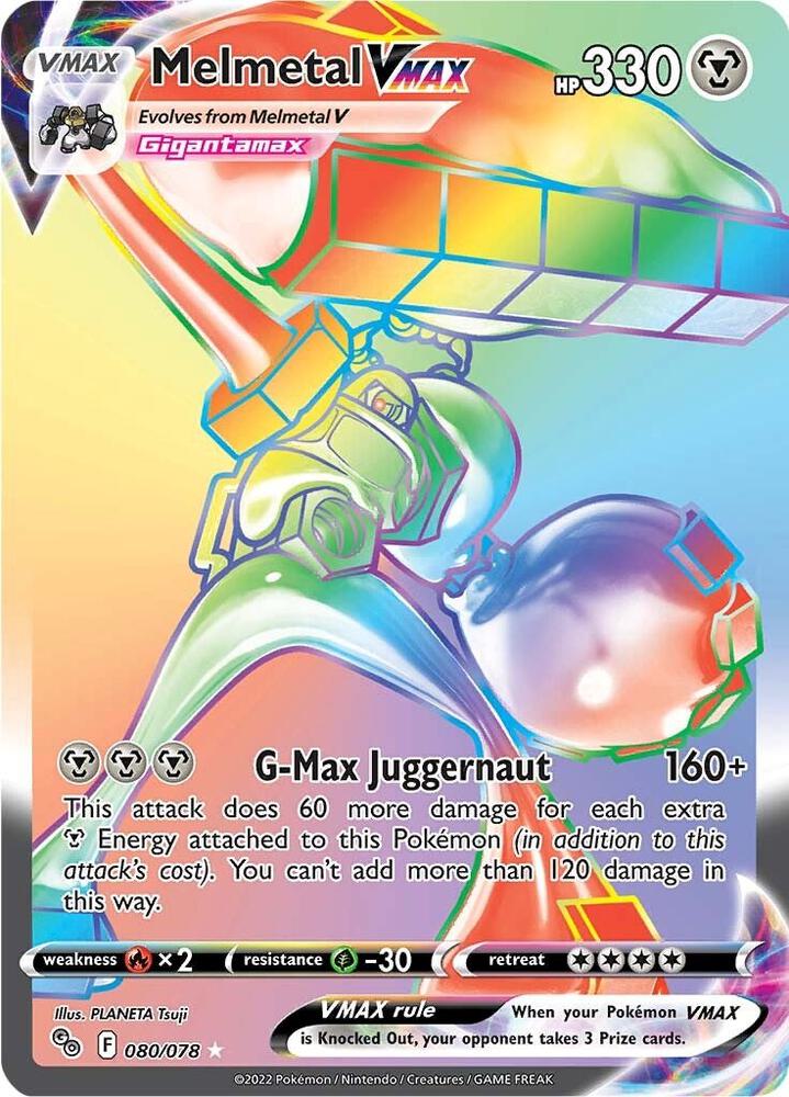 Melmetal VMAX (Secret) - Pokemon GO (PGO)