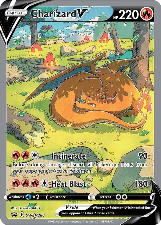 Charizard V - SWSH260 Promo