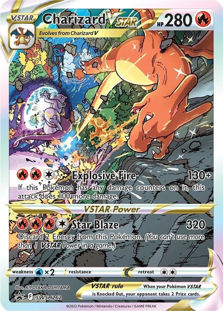 Charizard VSTAR - SWSH262 - SWSH: Sword & Shield Promo Cards (SWSD) [LP]