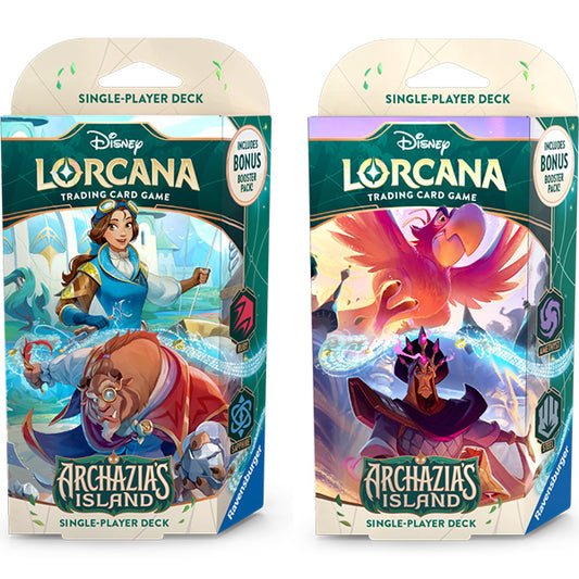 Disney Lorcana: Archazia's Island Starter [Amethyst/Steel]