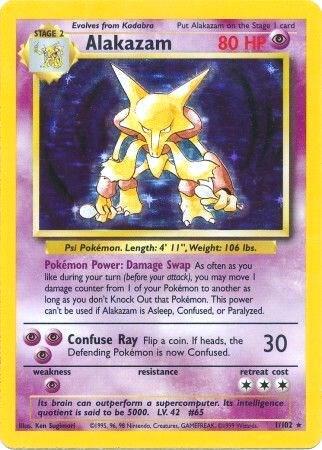 Alakazam - Base Set (BS) - 1/102