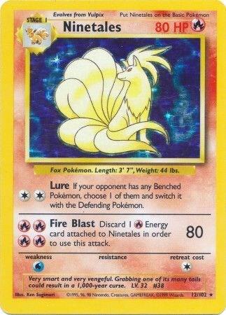Ninetales - Base Set (BS) [MP]