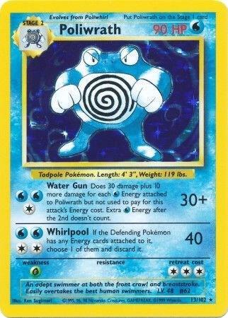 Poliwrath - Base Set (BS) [MP]