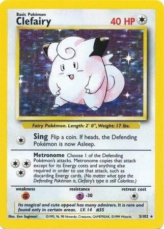 Clefairy - Base Set (BS) [DMG]
