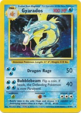 Gyarados - Base Set (BS) [MP]
