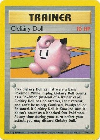 Clefairy Doll - Base Set (BS) [MP]