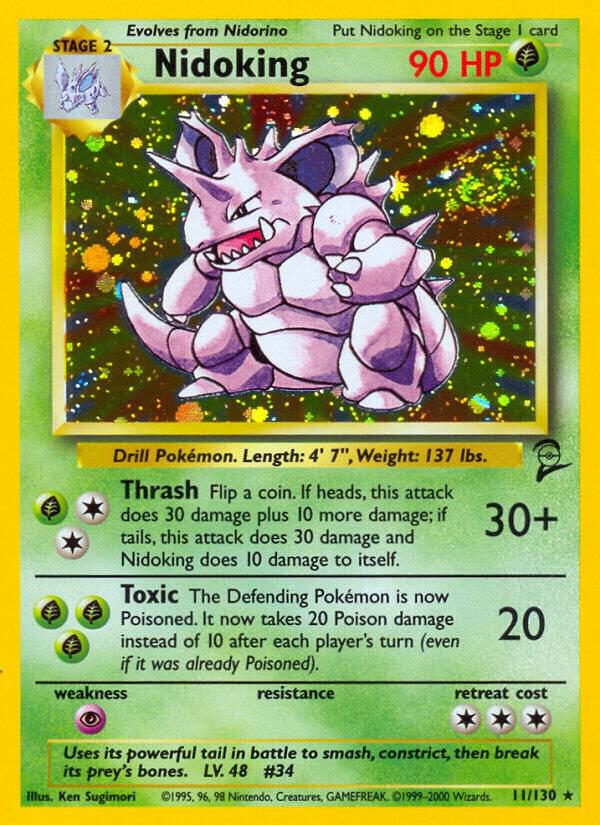 Nidoking - Base Set 2 (BS2) [HOLOFOIL] [HP]