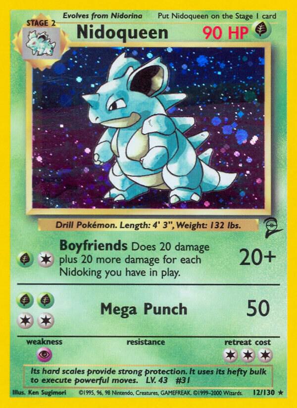 Nidoqueen - Base Set 2 (BS2) [MP]