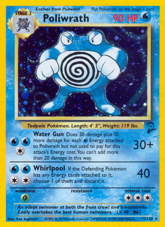 Poliwrath - Base Set 2 (BS2) [MP] [Unlimited]