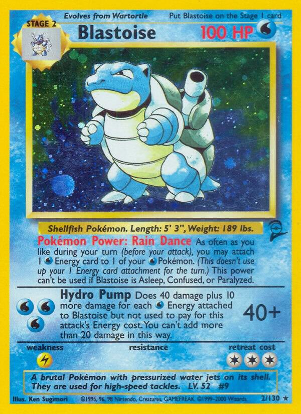 Blastoise - Base Set 2 (BS2) [MP]