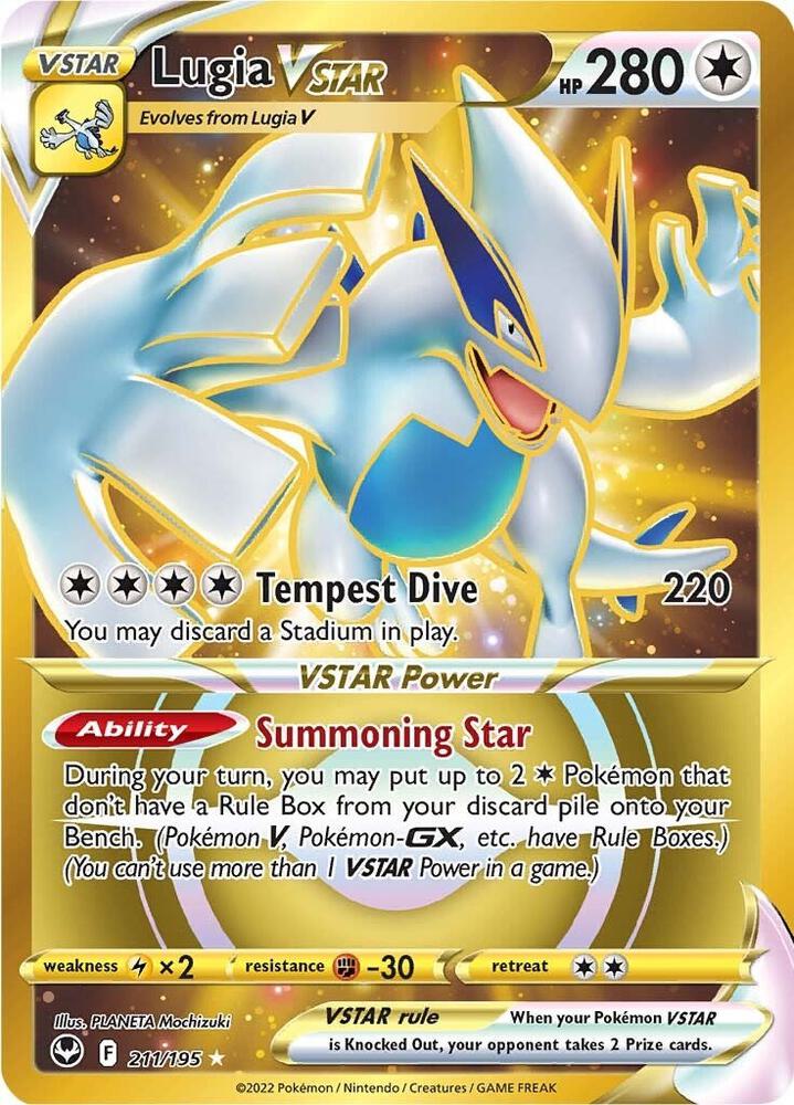 Lugia VSTAR (Secret) - 211/195