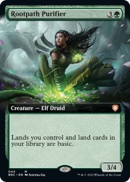 Rootpath Purifier (Extended Art) - Commander: The Brothers' War (BRC)