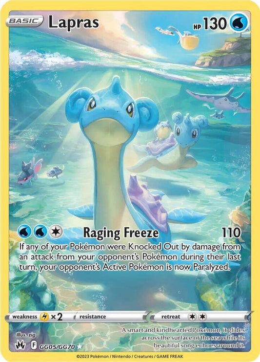 Lapras - SWSH: Crown Zenith: Galarian Gallery (CRZ:GG)