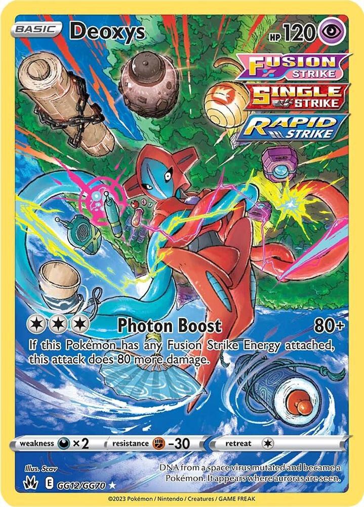 Deoxys - SWSH: Crown Zenith: Galarian Gallery (CRZ:GG)