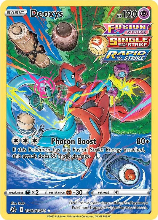 Deoxys - SWSH: Crown Zenith: Galarian Gallery (CRZ:GG)