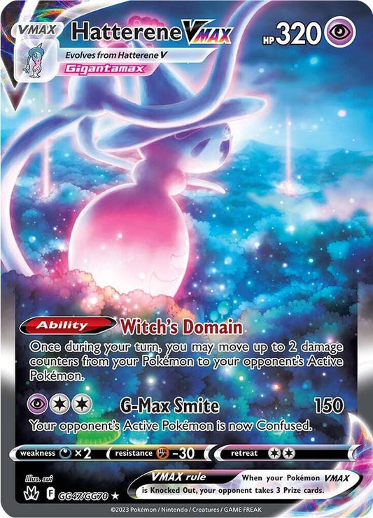 Hatterene VMAX - SWSH: Crown Zenith: Galarian Gallery (CRZ:GG)