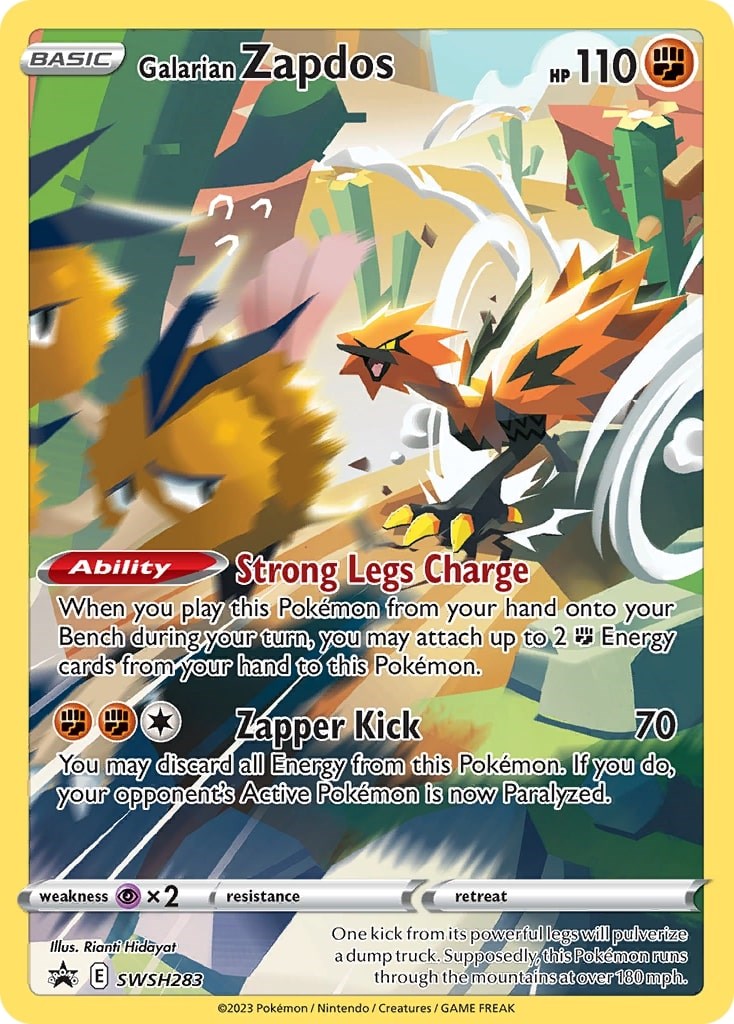 Galarian Zapdos - SWSH283 [SWSD - SWSH283]