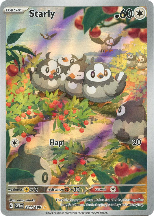 Starly - 221/198 - SV01: Scarlet & Violet Base Set (SVI)