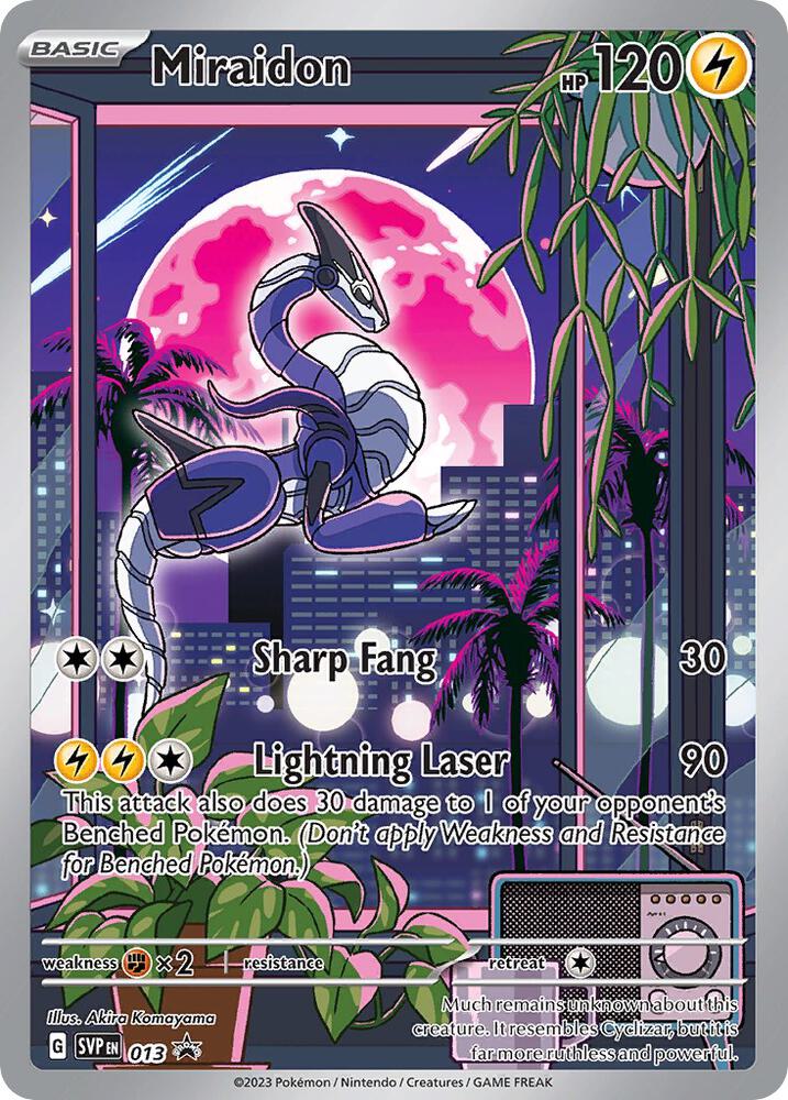 Miraidon - 013 - SV: Scarlet & Violet Promo Cards (SVP) [SEALED]