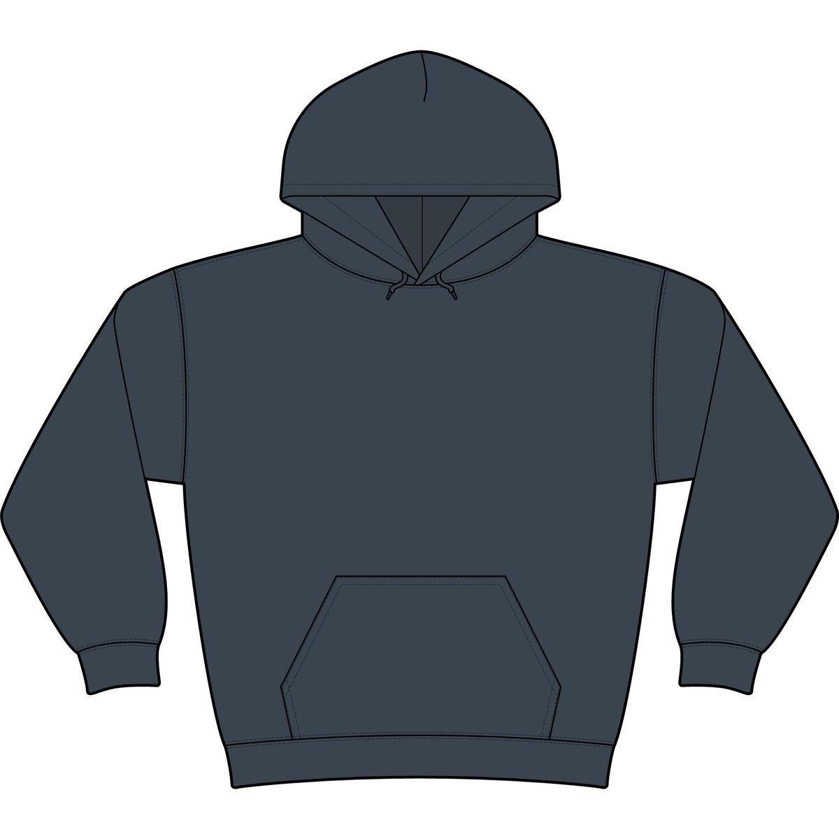 Mid-weight Hoodie w/ Logo