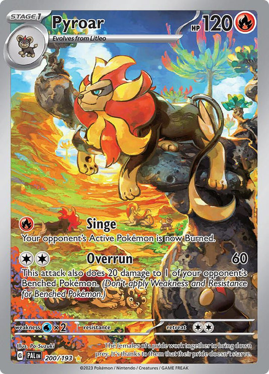 Pyroar - 200/193 - SV02: Paldea Evolved (PAL)
