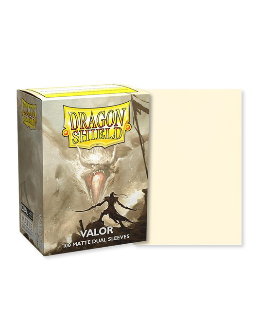 Dragon Shield Dual Matte Standard Sleeves - Valor (100-Pack)