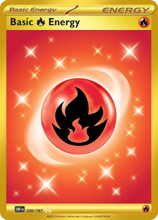 Basic Fire Energy - 230/197 - SV03: Obsidian Flames (OBF)