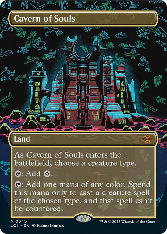 Cavern of Souls (0345) (Borderless) [LCI - 345]